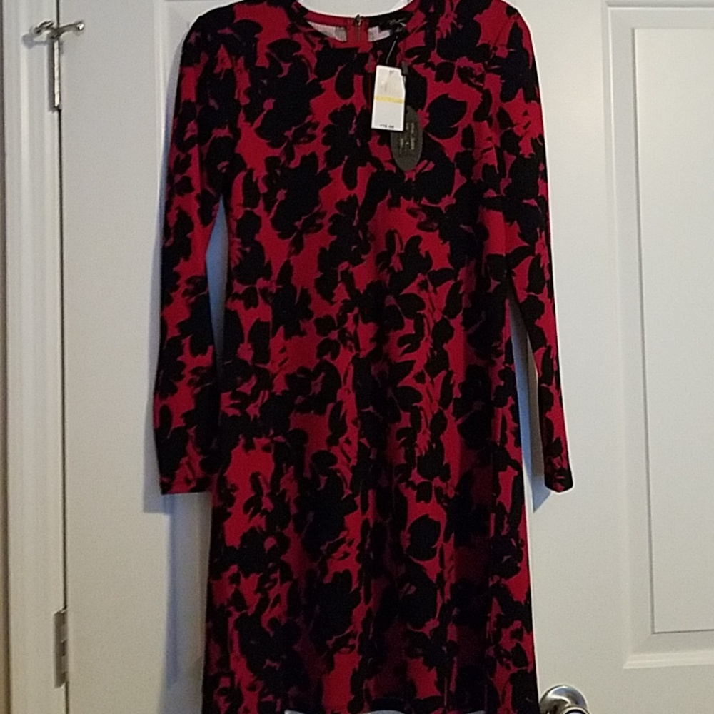 Red and Black Cupio Dress